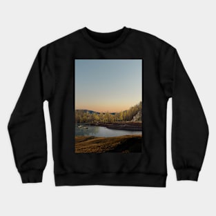 Lake Trees Crewneck Sweatshirt